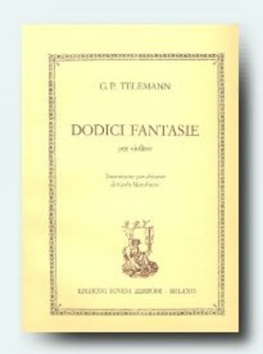 12 Fantasies Guitar Book