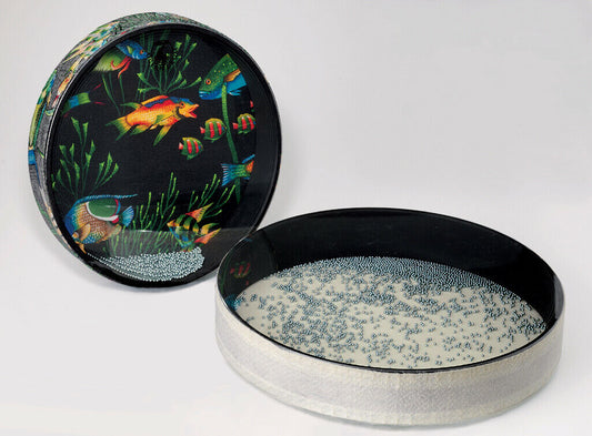 Remo 16 Inch Ocean Drum Pre Tuned with Fish Graphic