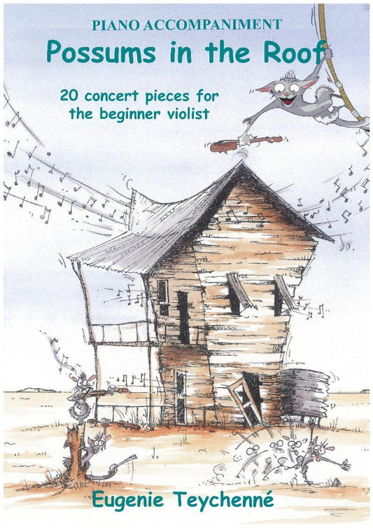Possums in the Roof Viola Piano Accompaniment by Eugenie Teychenne