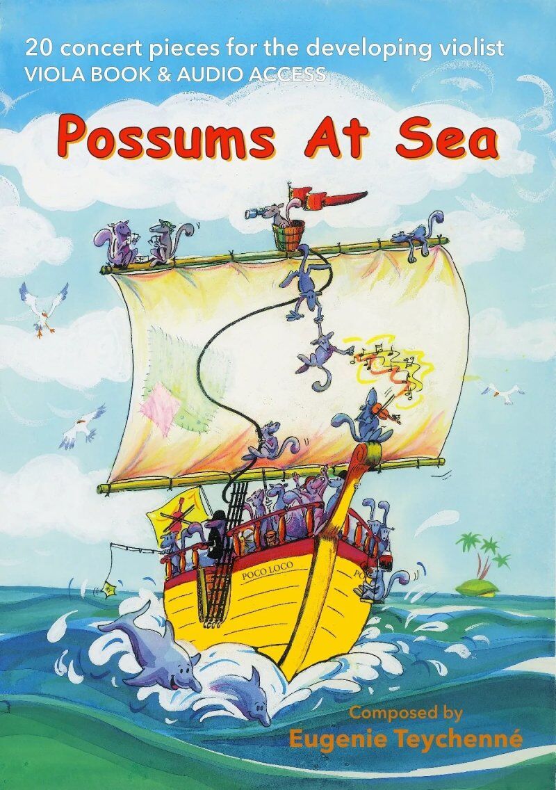 Possums At Sea Viola with Audio Access