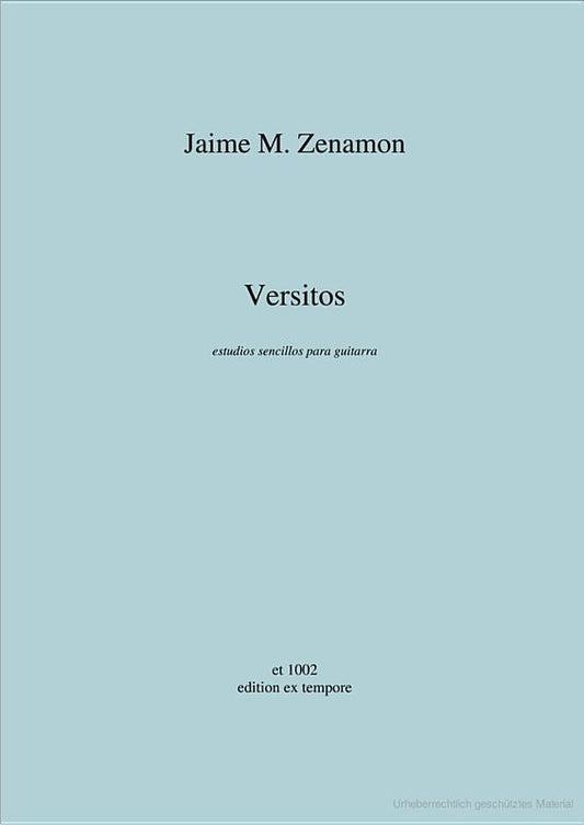 Versitos Estudios Sencillos Para Guitarra Book
