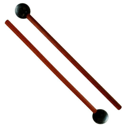 Opus Percussion Rubber Head Mallets for Tongue Drums (25mm Head/210mm Length)