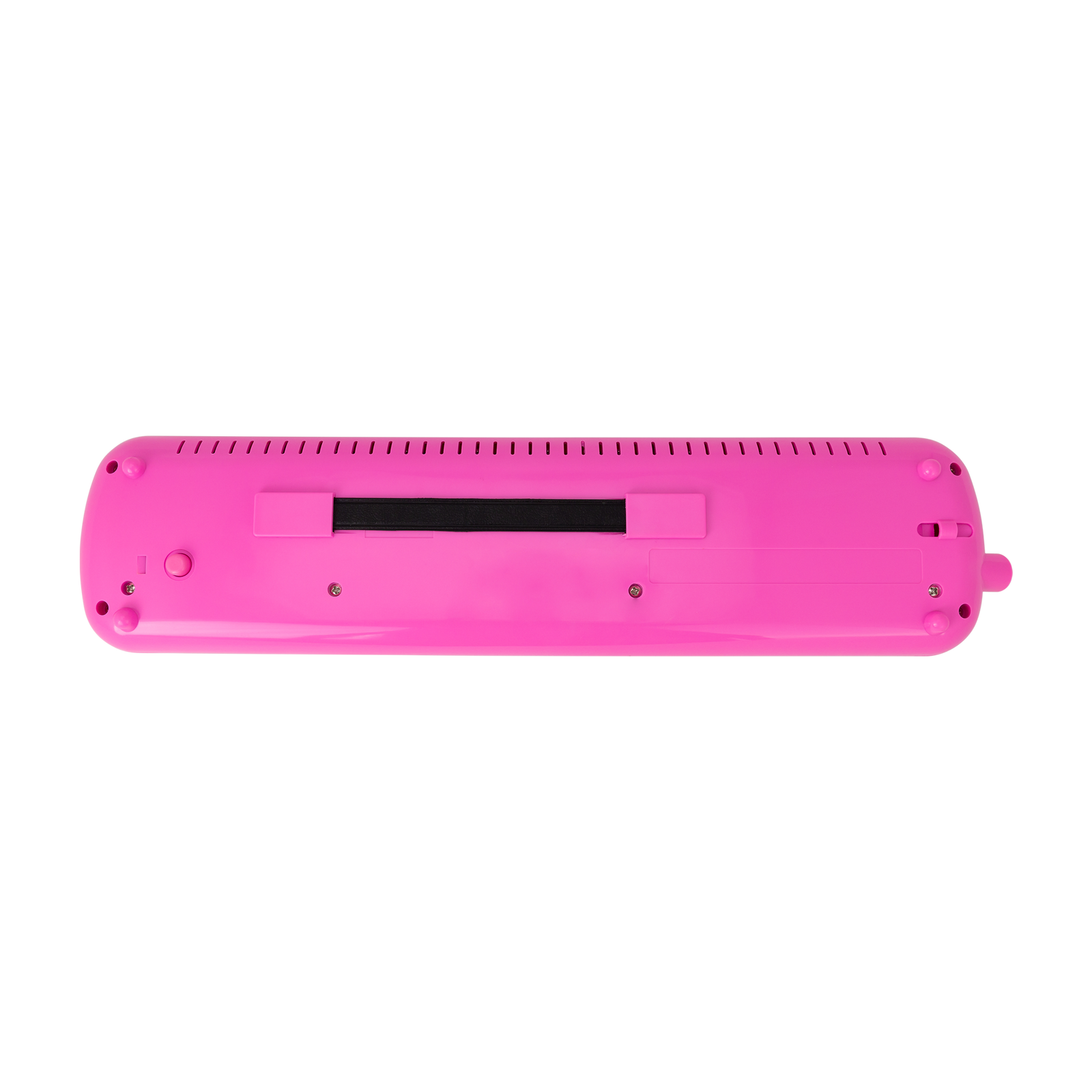 East Top 32-Key Professional Mouth Melodica with Bag, Short Mouthpiece, and Soft Tube - Magenta — view 3
