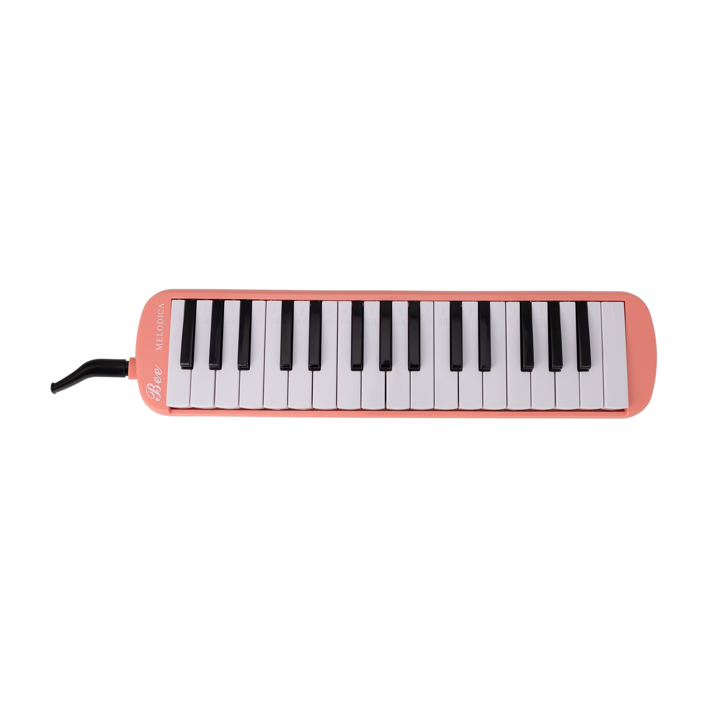 East Top 32-Key Pink Melodica with Mouthpiece and Soft Tube, Portable with Bag — view 2
