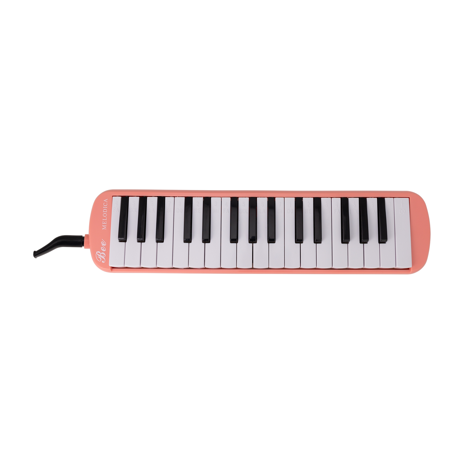 East Top 32-Key Pink Melodica with Mouthpiece and Soft Tube, Portable with Bag — view 2