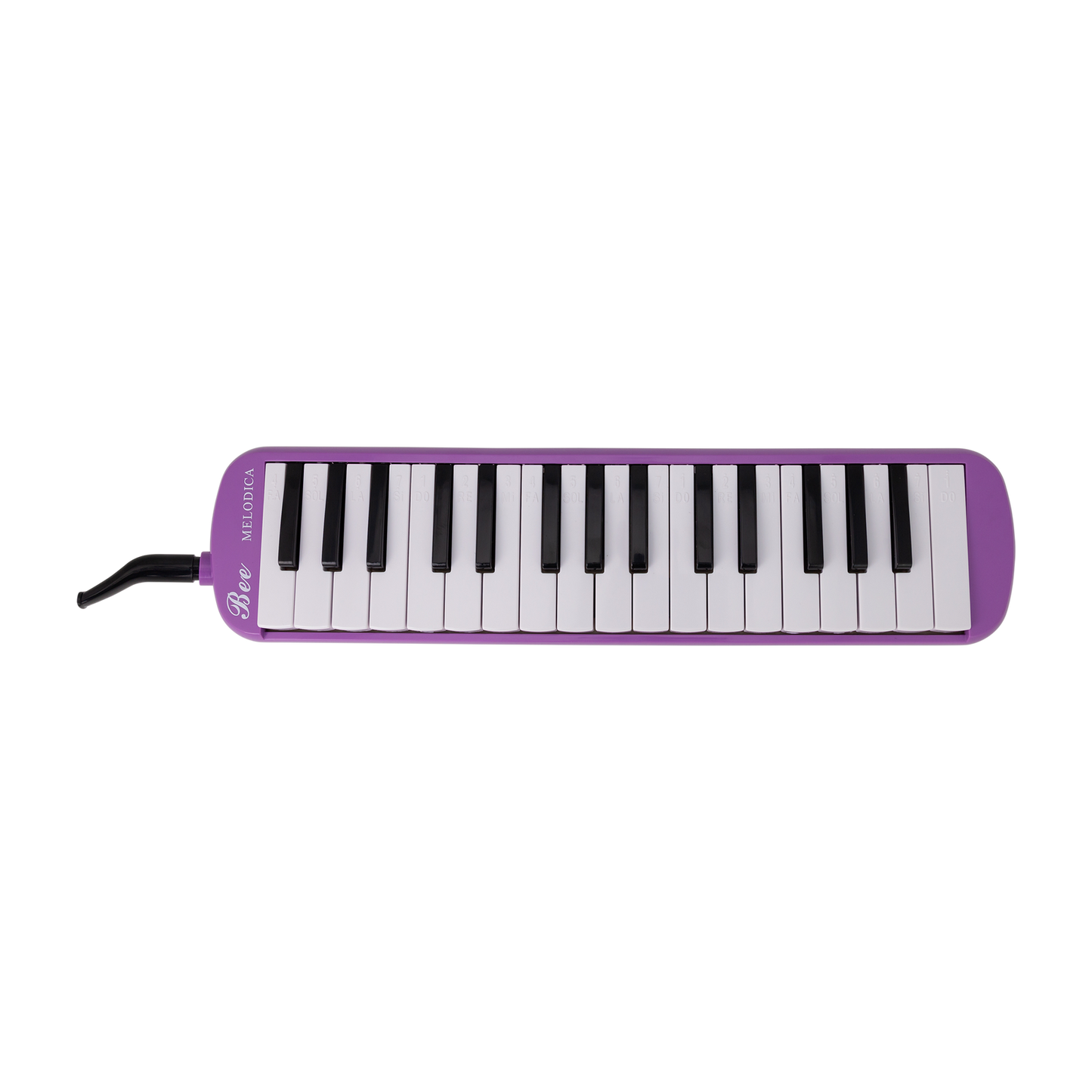 East Top 32-Key Professional Mouth Melodica in Purple with Soft Bag and Accessories — view 2