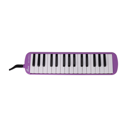 East Top 32-Key Professional Mouth Melodica in Purple with Soft Bag and Accessories — view 2