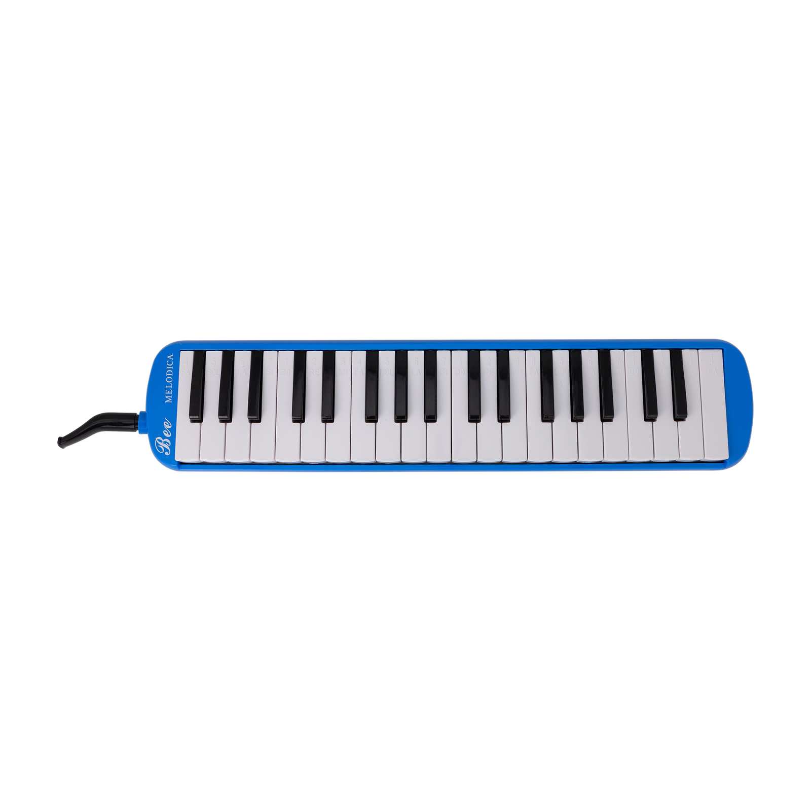 East Top 37-Key Melodica with Mouthpiece and Soft Tube - Blue — view 2