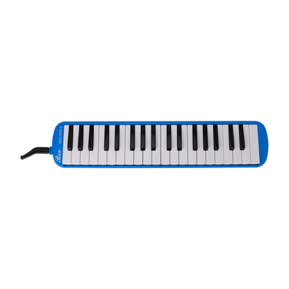 East Top 37-Key Melodica with Mouthpiece and Soft Tube - Blue — view 2