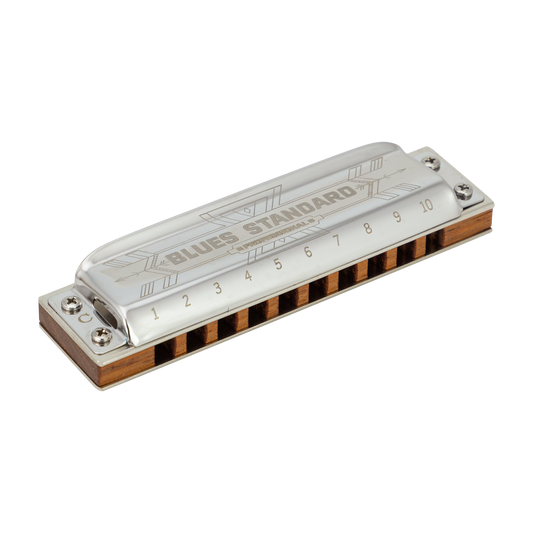 East Top PRO10 10 Hole Blues Harmonica in C