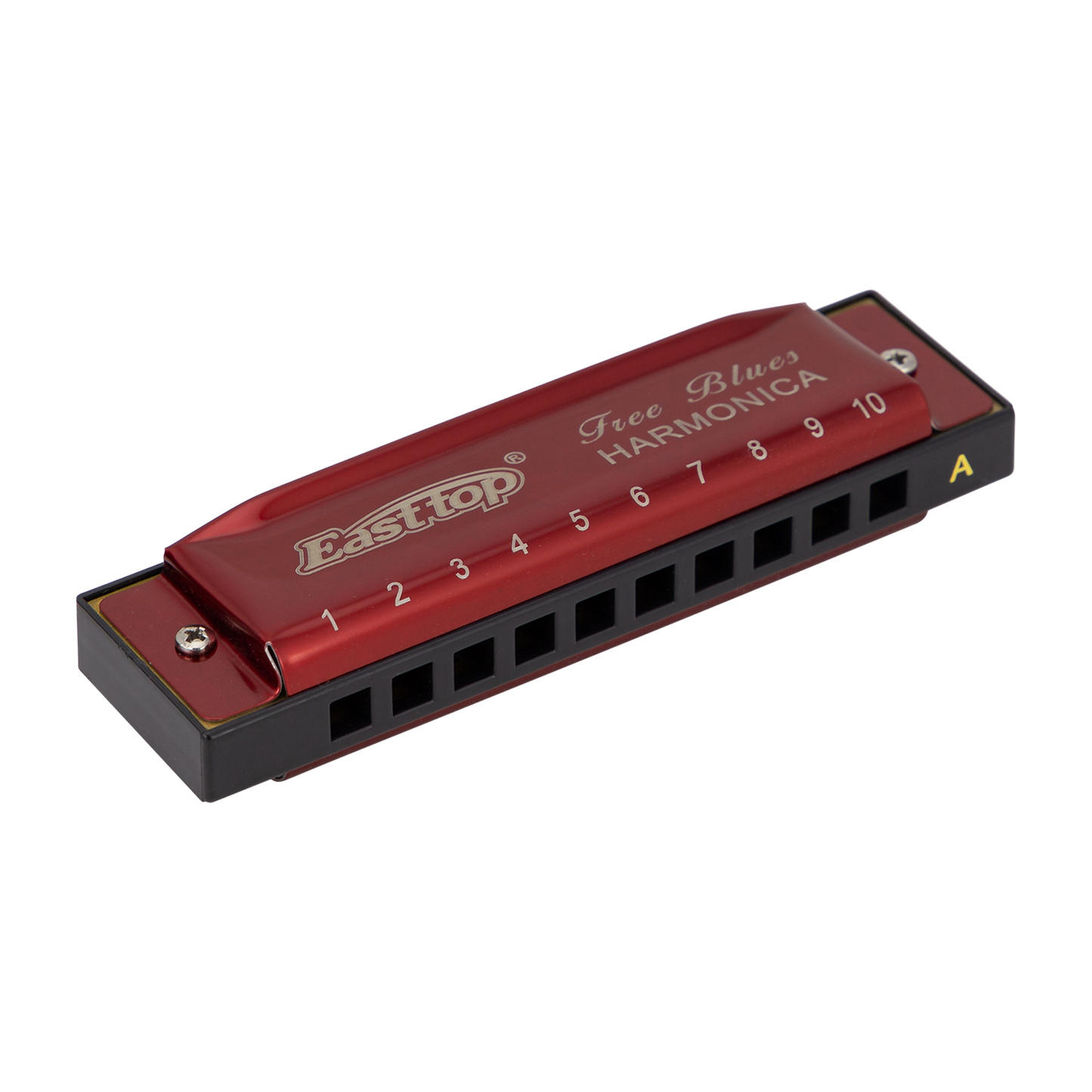 East Top Set of 7 Blues Harmonicas with Case - Diatonic, Portable Design, Gift-Ready Packaging, Includes Keys A-G — view 2