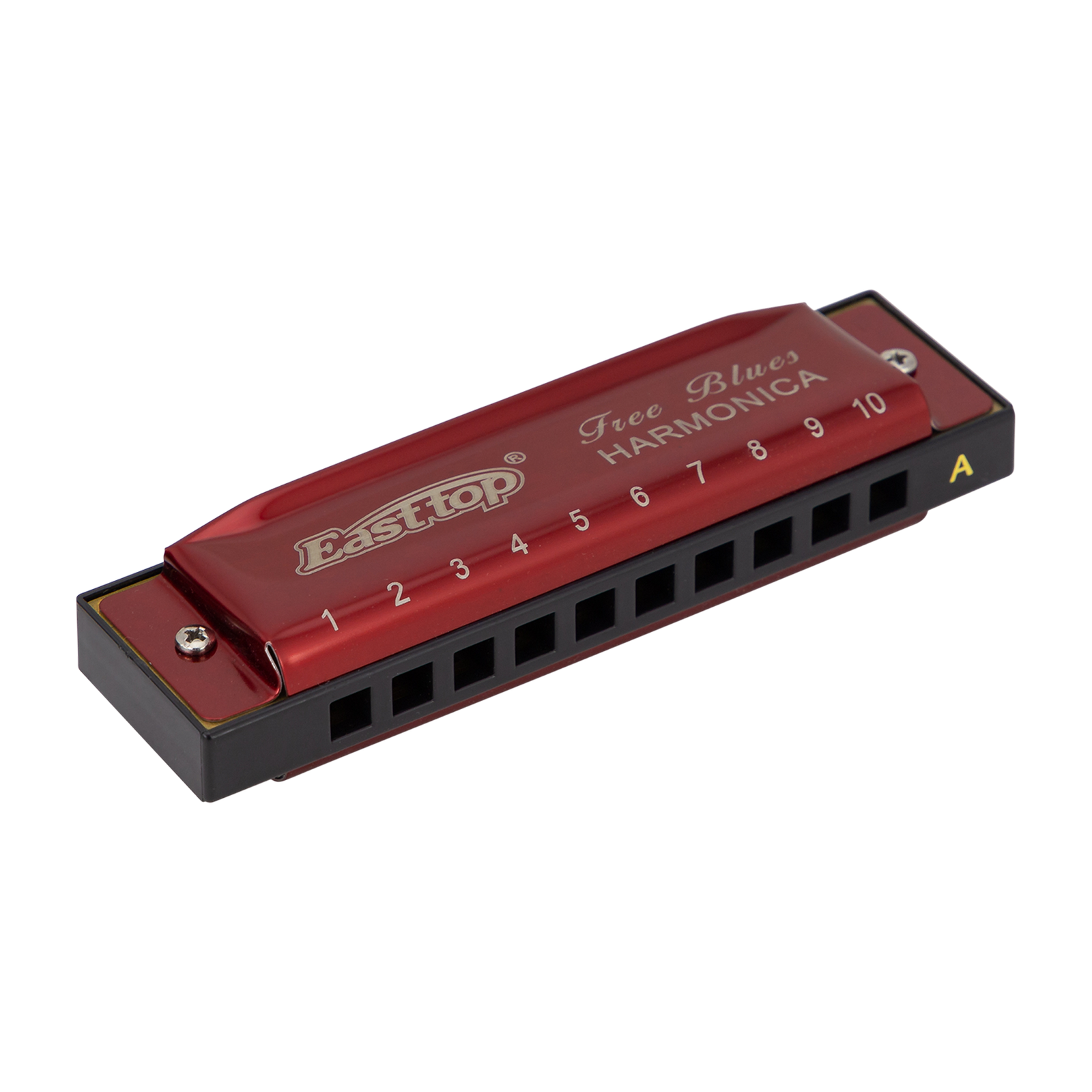 East Top Set of 7 Blues Harmonicas with Case - Diatonic, Portable Design, Gift-Ready Packaging, Includes Keys A-G — view 2