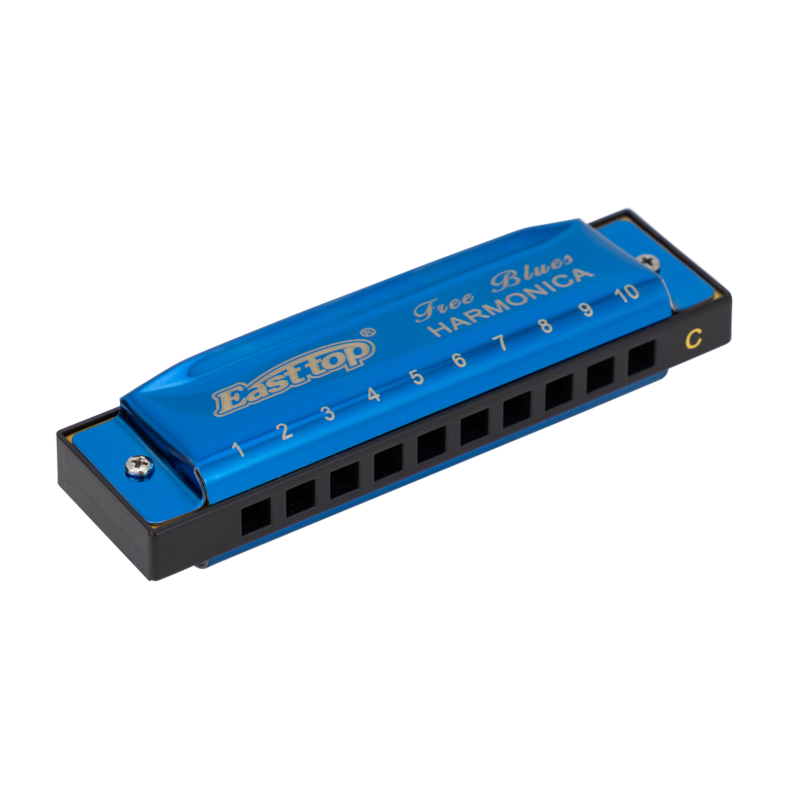 East Top Set of 7 Blues Harmonicas with Case - Diatonic, Portable Design, Gift-Ready Packaging, Includes Keys A-G — view 4