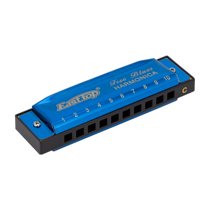 East Top Set of 7 Blues Harmonicas with Case - Diatonic, Portable Design, Gift-Ready Packaging, Includes Keys A-G — view 4