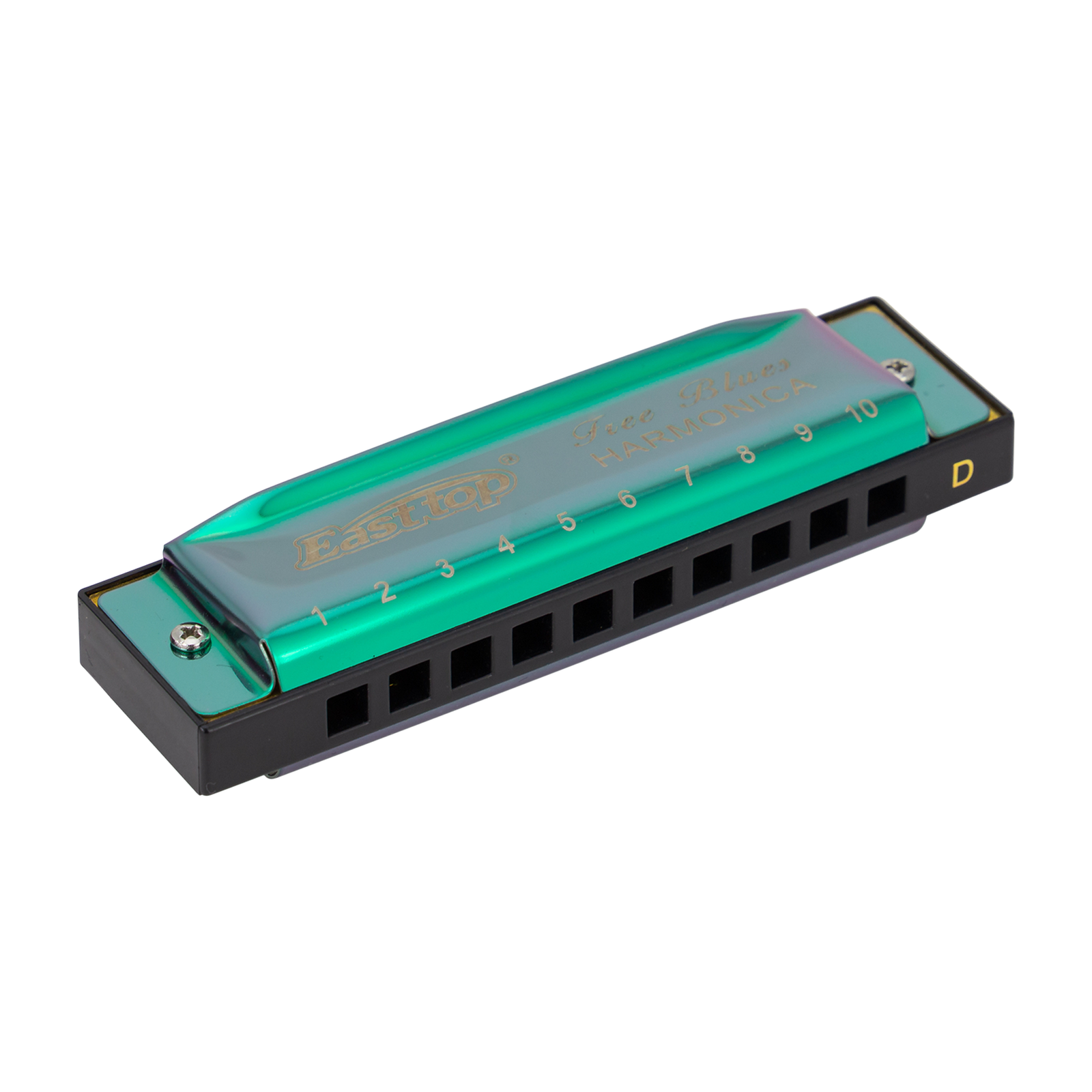 East Top Set of 7 Blues Harmonicas with Case - Diatonic, Portable Design, Gift-Ready Packaging, Includes Keys A-G — view 5