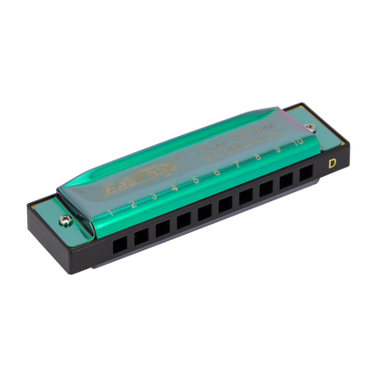 East Top Set of 7 Blues Harmonicas with Case - Diatonic, Portable Design, Gift-Ready Packaging, Includes Keys A-G — view 5