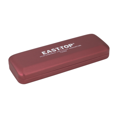 East Top 24 Hole Professional Tremolo Harmonica G with Brass Cover and Plastic Comb — view 3