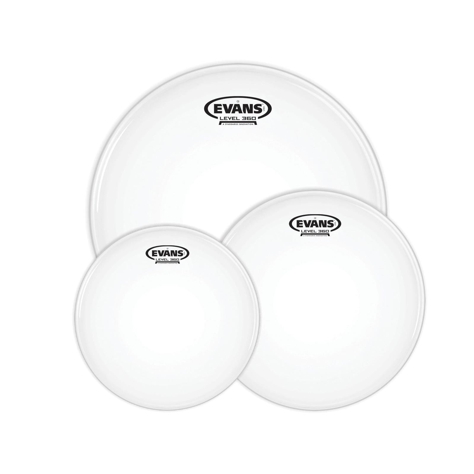 Evans G1 Tompack Coated, Rock (10 inch, 12 inch, 16 inch) *SKIN ONLY*