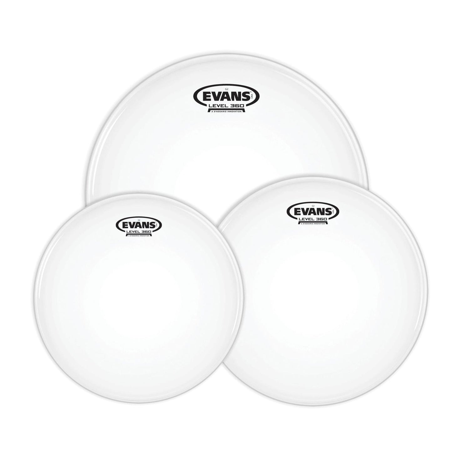 Evans G2 Tompack, Coated, Standard (12 inch, 13 inch, 16 inch) *SKIN ONLY*