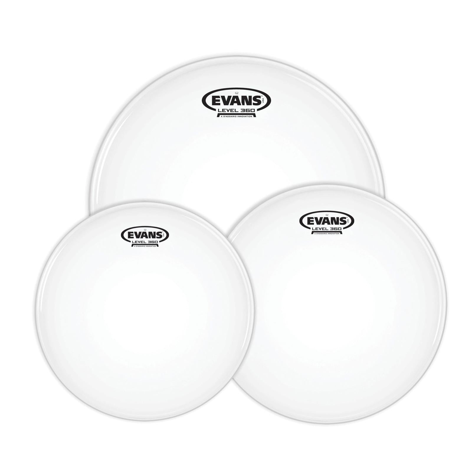 Evans G2 Tompack, Coated, Standard (12 inch, 13 inch, 16 inch) *SKIN ONLY*
