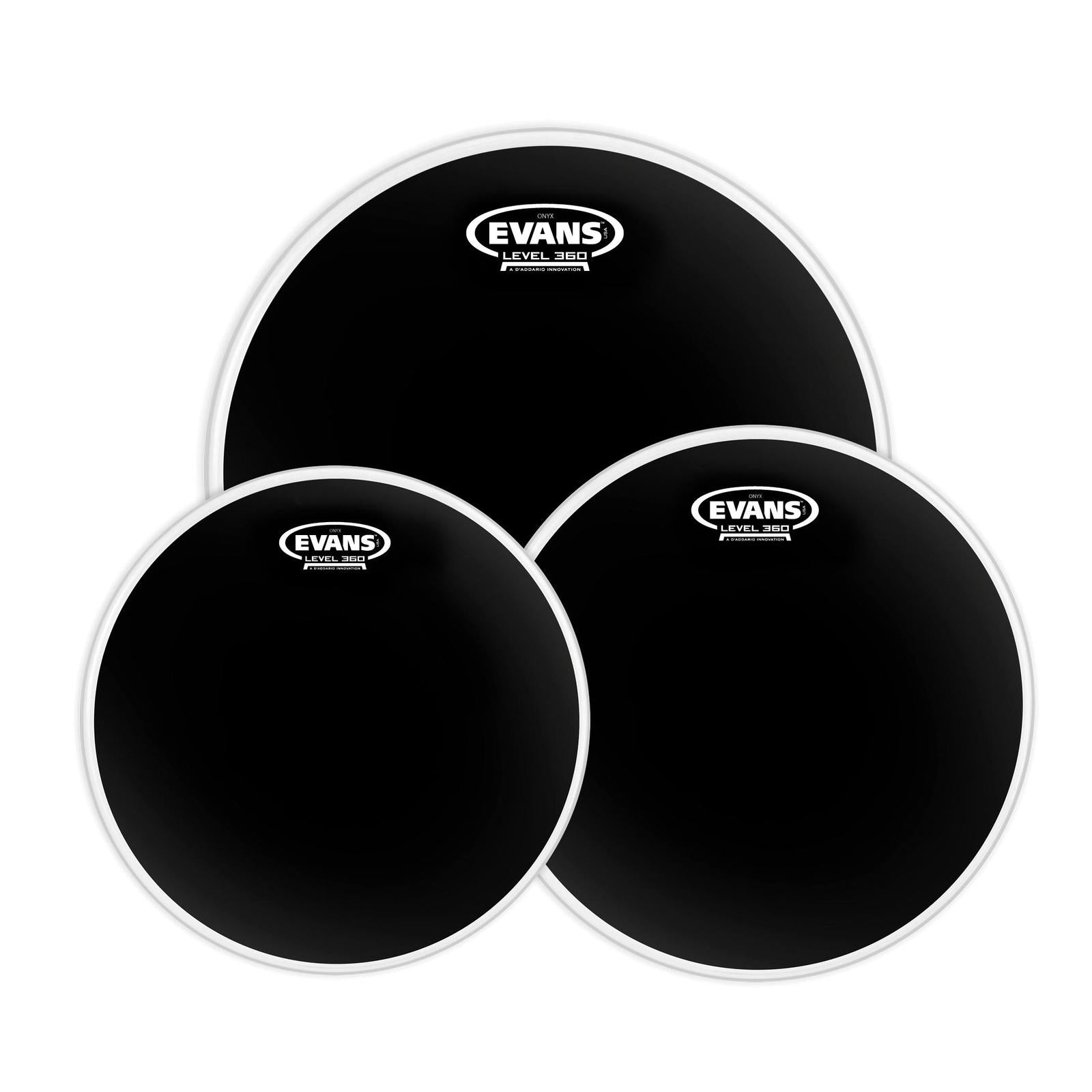 Evans Onyx 2-Ply Tompack Coated, Standard (12 inch, 13 inch, 16 inch) *SKIN ONLY*