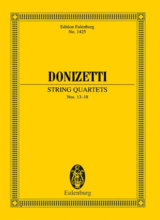 String Quartets Nos 13 - 18 Book