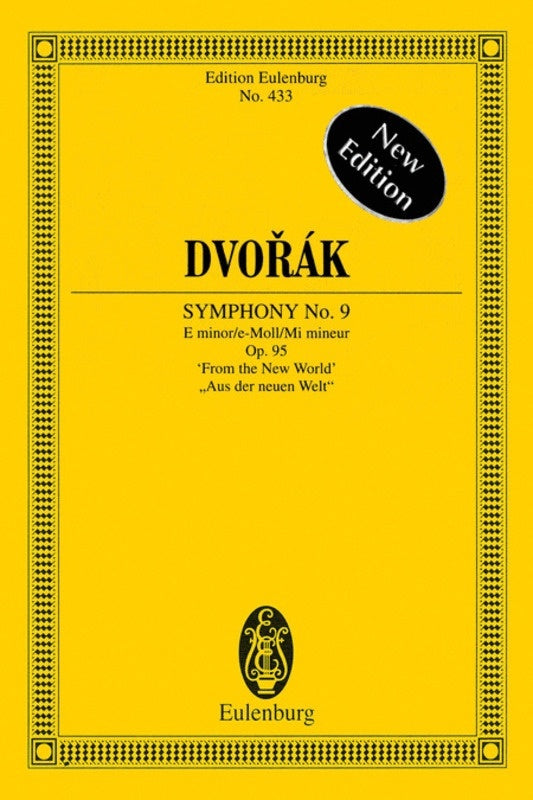 Symphony No 9 Op 95 E Min Eul 433 Book