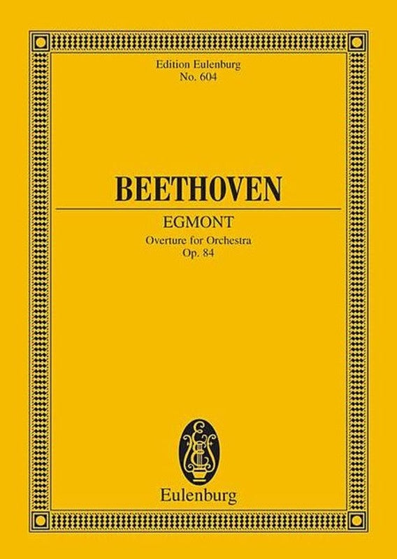 Egmont Overture Op 84 Book