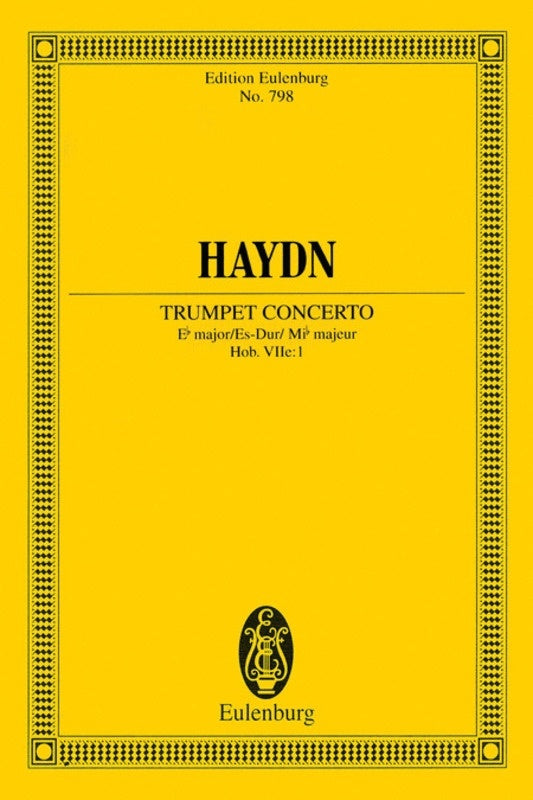 Trumpet Concerto E Flat Eul 798 Book