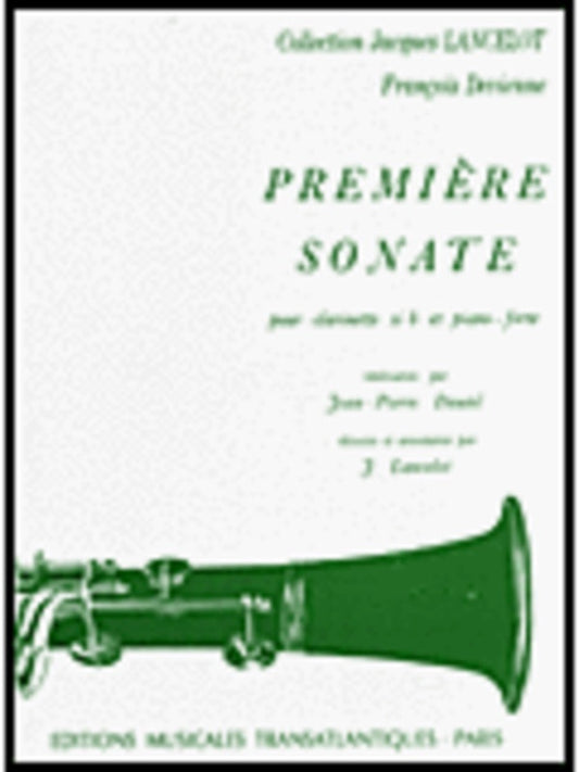 Premiere Sonate Clarinet Book
