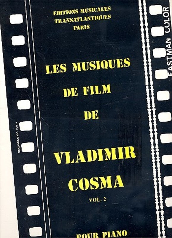 Film Music Book 2 Les Musique De Film De V Cosma