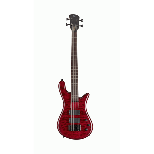 Spector Euro 4 Bantam Short Scale Bass Guitar - Black Cherry