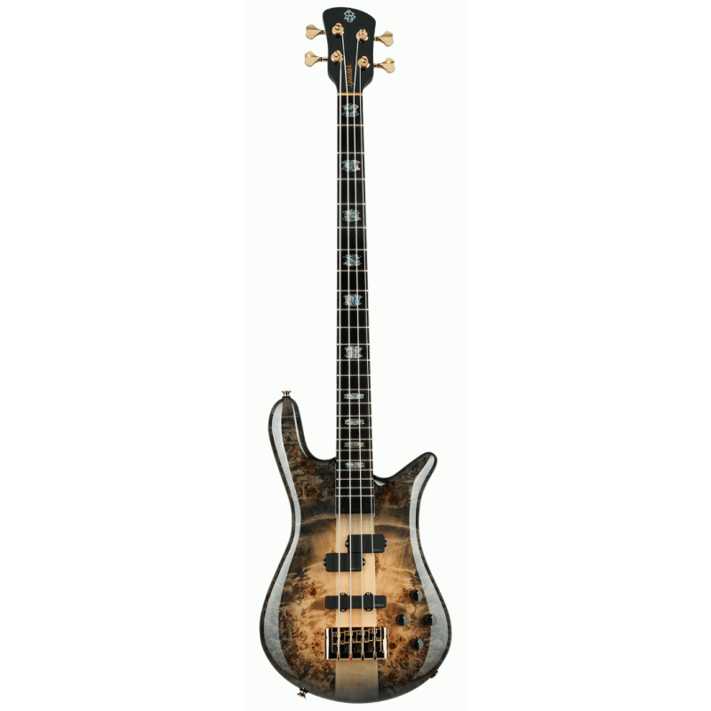 Spector Euro 4 Custom Natural Black Burst Gloss