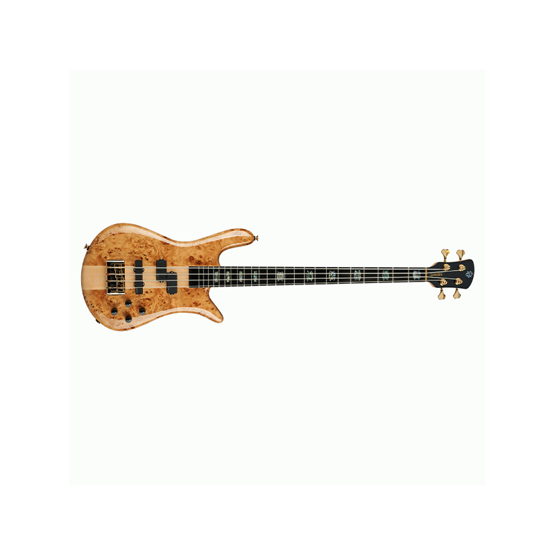Spector Euro 4 Custom Natural Gloss Electric Bass Guitar — view 4