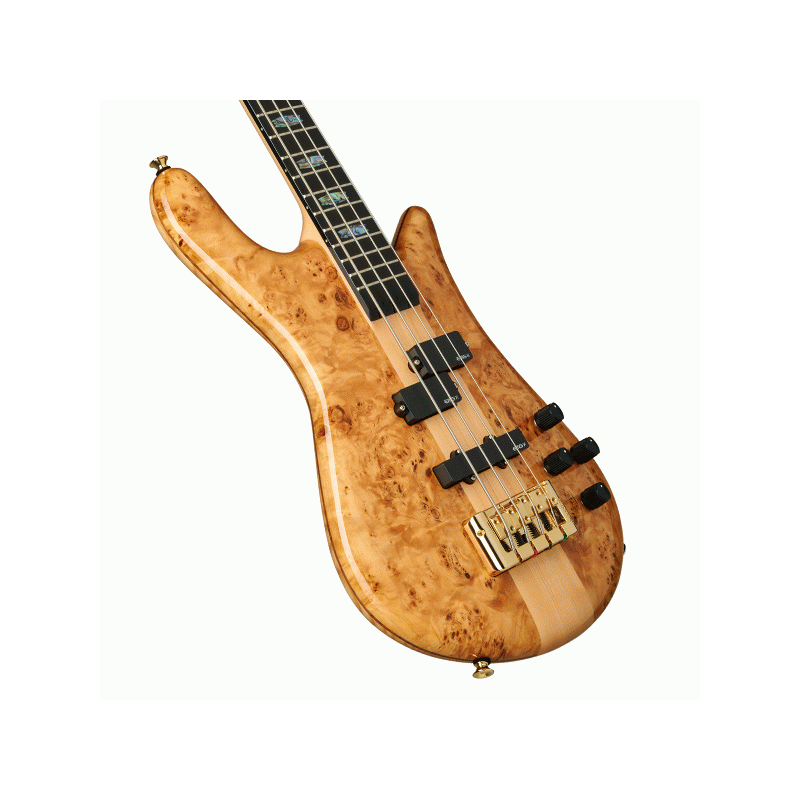 Spector Euro 4 Custom Natural Gloss Electric Bass Guitar — view 2
