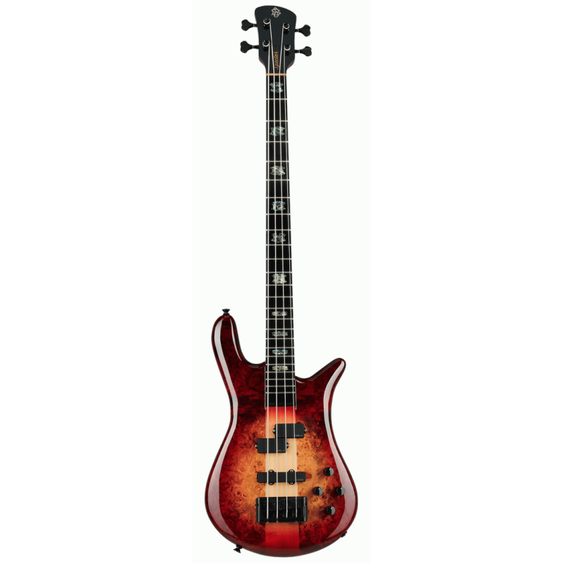 Spector Euro 4 Custom Natural Red Burst Gloss