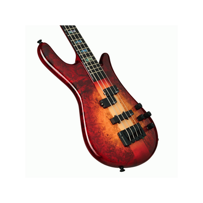Spector Euro 4 Custom Natural Red Burst Gloss — view 2