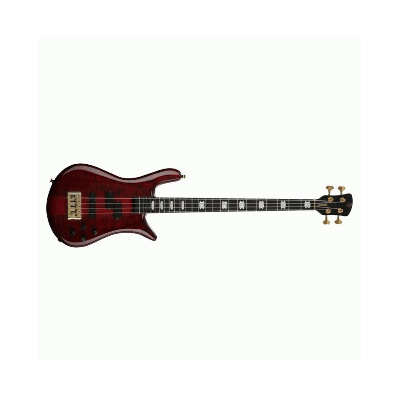 Spector Euro 4 LT Electric Bass with Darkglass Electronics - Red FDE