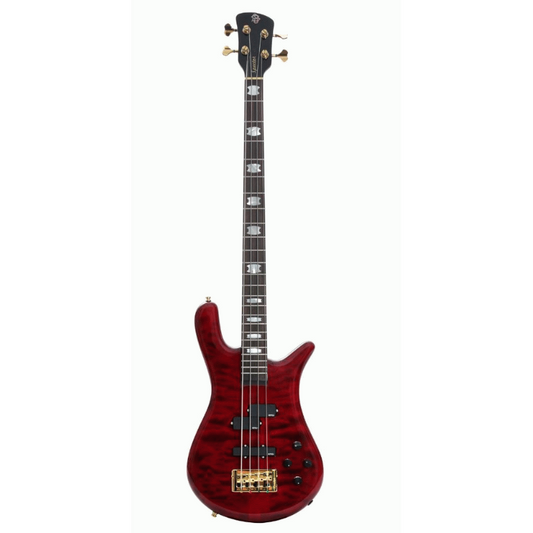 Spector Euro 4 LX Bass Guitar Black Cherry Gloss