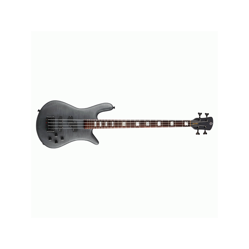 Euro 4 LX Black Stain Matte Electric Bass Guitar — view 4