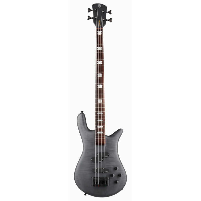 Euro 4 LX Black Stain Matte Electric Bass Guitar