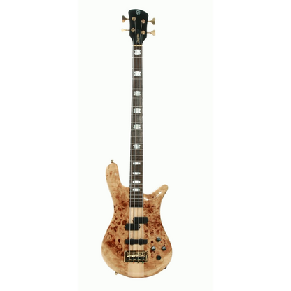 Spector Euro 4 LX Bass Guitar Poplar Burl Gloss Finish