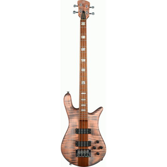Euro 4 Roasted Sundown Glow Aguilar Pups Electric Bass Guitar