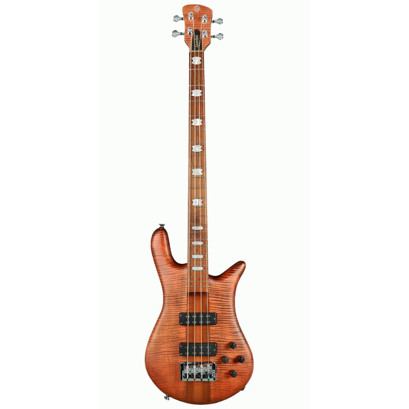 Spector Euro 4 Roasted Sienna Stain Bass Guitar with Aguilar Pups