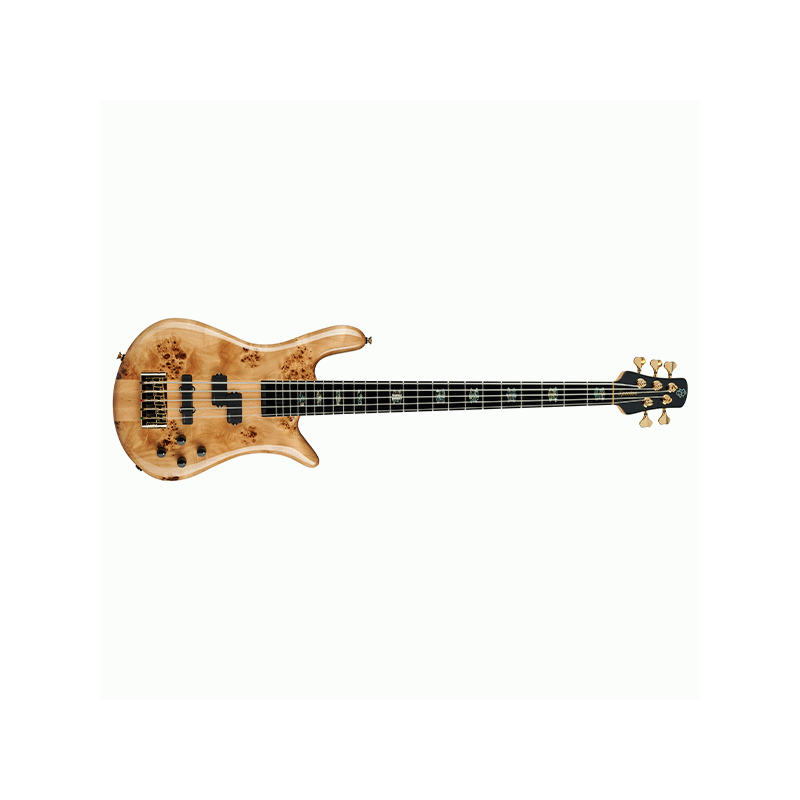 Spector Euro 5 Custom Natural Gloss Electric Bass Guitar — view 4