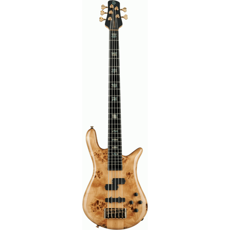 Spector Euro 5 Custom Natural Gloss Electric Bass Guitar