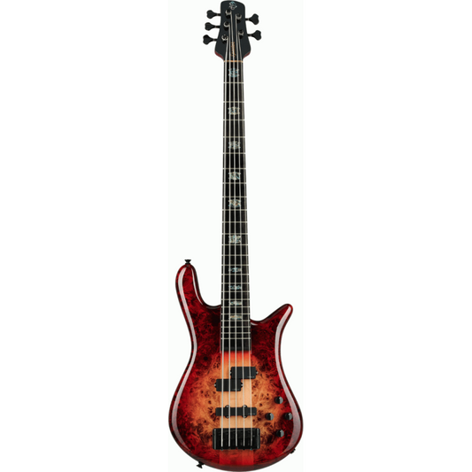 Spector Euro 5 Custom Natural Red Burst Gloss