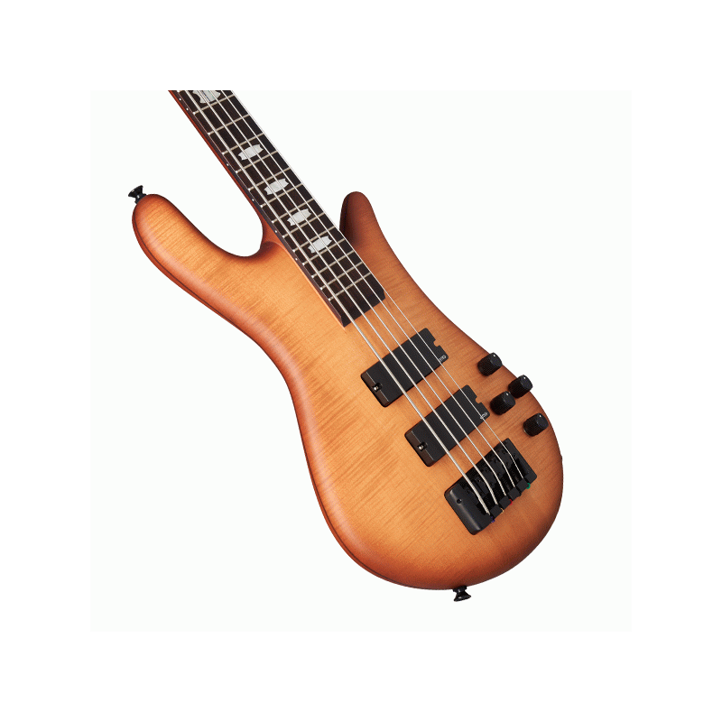 Euro 5 LX Natural Sunburst Matte Electric Bass Guitar — view 2