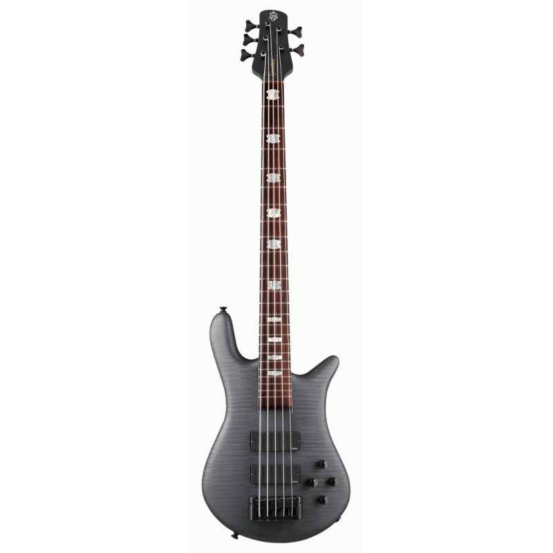 Euro 5 LX Black Stain Matte Electric Bass Guitar