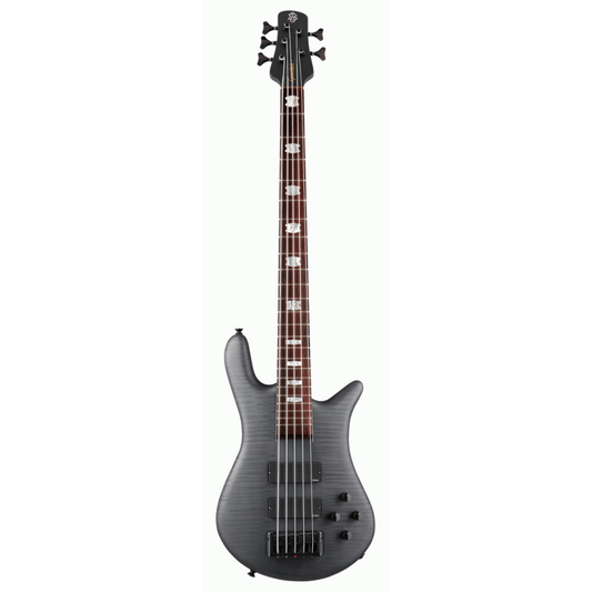 Euro 5 LX Black Stain Matte Electric Bass Guitar